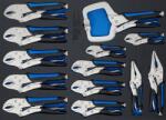 BGS technic Set cleşti autoblocanţi caroserie, 13 piese, BGS 4690 (B-4690) Cleste