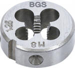 BGS technic Filiera M8 x 1, 25 x 25 mm, BGS 1900-M8X1.25-S (B-1900-M8x1.25-S) Filiera