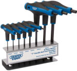 Draper Set imbusuri cu maner T, 2.0, 2.5, 3.0, 4.0, 5.0, 6.0, 8.0 si 10mm, 8 piese, Draper 33873 (D-33873) Cheie imbus