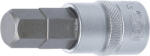 BGS technic Bit Imbus 16 mm, lungime 70mm, antrenare cu tubulara 1/2", BGS 5052-16 (B-5052-16) Set capete bit, chei tubulare