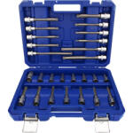 Brilliant Tools Set biti Spline (XZN), profil cu multi dinti cu tubulare 1/2", 26 de piese, Brilliant Tools BT022026 (BT022026) Set capete bit, chei tubulare