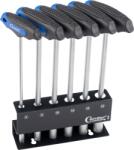 Condor Set chei tubulare cu mâner T, profil hexagon 6-14 mm, lungime 230 mm, 6 piese, Condor 2026 (CR-2026)