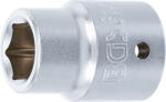 BGS technic Tubulara hexagonala 19 mm, act. 3/4", BGS 3419 (B-3419) Set capete bit, chei tubulare