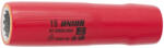 Unior Cap cheie tubulara izolata la 1000 V, varianta lunga 10 mm, 1/2", Unior 619104 (619104) Set capete bit, chei tubulare