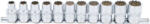 BGS technic Set chei tubulare 10 - 21 mm in 12 colturi, antrenare 12, 5 mm (1/2"), 12 piese, BGS 9107 (B-9107) Set capete bit, chei tubulare