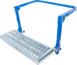 BGS technic Platforma de lucru cu sprijin pe roata, reglabila pentru autoutilitare mici şi vehicule 4 x 4, BGS 71002 (B-71002)