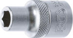 BGS technic Tubulara hexagonala 9 mm, act. 1/2", BGS 2909 (B-2909) Set capete bit, chei tubulare