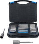 BGS technic Set chei tubulare 5, 5 - 19 mm in 6 colturi extra lungi antrenare 6, 3 mm (1/4") pentru maşini de gaurit / auofiletante, 15 piese, BGS 70147 (B-70147) Set capete bit, chei tubulare