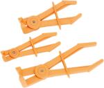 CONDOR Set cleşti blocare furtun in unghi 90°, lungime 155-220 mm, 3 piese, Condor 4756 (CR-4756) Cleste