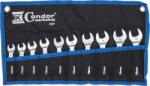 CONDOR Set chei combinate scurte 10-19 mm, 10 piese, Condor 4424 (CR-4424)