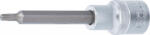 BGS technic Bit Torx T25, lungime 100mm, antrenare cu tubulara 1/2", BGS 4470 (B-4470) Set capete bit, chei tubulare