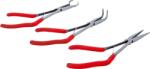 BGS technic Set cleşti cu fălci lungi cu prindere tip pistol, lungime 275 mm, 3 piese, BGS 84528 (B-84528) Cleste