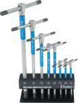 CONDOR Set chei Imbus 2-10 mm cu mâner in T cu 3 cai, profil hexagon, 8 piese, Condor 2018 (CR-2018) Cheie imbus