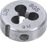 BGS technic Filiera M6 x 0, 75 x 25 mm, BGS 1900-M6X0.75-S (B-1900-M6X0.75-S) Filiera