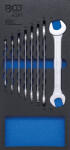 BGS technic Set chei fixe 6x7 - 20x22 mm, 8 piese, BGS 4081 (B-4081)