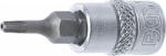 BGS technic Bit Torx Plus TS10 cu gaura, antrenare cu tubulara 1/4", BGS 5184-TS10 (B-5184-TS10) Set capete bit, chei tubulare