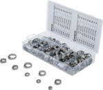 BGS Set coliere de furtun, material otel inox, 170 piese, BGS 14115 (B-14115)