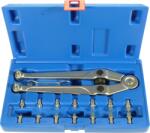 Condor Set cheie cu doi pini ajustabila cu 8 perechi de pini, 2.5-3-4-5-6-7-8-9mm, Condor 4495 (CR-4495)