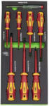 JBM Set de 8 surubelnite izolate , modul eva in fibra de carbon, JBM 15162 (JBM-15162) Surubelnita