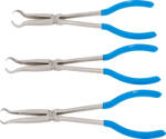 BGS technic Set cleşti pentru bujii, cu vârf inelar, 3 piese, BGS 70970 (B-70970) Cleste