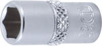 BGS technic Tubulara hexagonala 8 mm, act. 1/4", BGS 2480 (B-2480) Set capete bit, chei tubulare