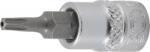 BGS technic Bit Torx T15 cu gaura, antrenare cu tubulara 1/4", BGS 2358 (B-2358) Set capete bit, chei tubulare