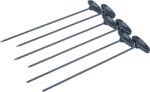 CONDOR Set de chei cu mâner in T, extra lung, Tx-star T10-30, 6 piese, Condor 1118-3 (CR-1118-3) Cheie torx