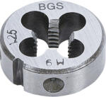 BGS technic Filiera M9 x 1, 25 x 25 mm, BGS 1900-M9X1.25-S (B-1900-M9X1.25-S) Filiera