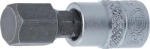 BGS technic Bit Imbus 10mm cu tubulara 1/4" (6, 3mm), BGS 2161-10 (B-2161-10) Set capete bit, chei tubulare