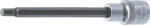 BGS technic Bit Imbus 6 mm, lungime 140mm, antrenare cu tubulara 1/2", BGS 4271 (B-4271) Set capete bit, chei tubulare