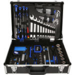Brilliant Tools Set unelte universale pentru service / mentenanta, chei cu antrenare 1/4" + 1/2", 143 piese, Brilliant Tools BT024143 (BT024143) Trusa unelte