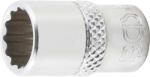BGS technic Cheie tubulara 12 colţuri, 3/8' , antrenare 1/4, BGS 10877 (B-10877) Set capete bit, chei tubulare