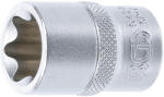 BGS technic Cheie tubulara Profil E22, antrenare 1/2", BGS 6422 (B-6422) Set capete bit, chei tubulare
