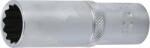 BGS technic Cheie tubulara adanca 17 mm, 12 puncte, antrenare 1/2'', BGS 10684 (B-10684) Set capete bit, chei tubulare