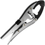JBM Cleste fixator autoblocant cu vârf indoit si suport rotativ, JBM 53677 (JBM-53677) Cleste