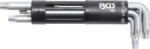BGS technic Set de chei Torx tip L extra lungi T10-50 | 8 piese, BGS 805 (B-805) Cheie torx