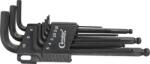 Condor Set chei Imbus 1, 5-10 mm tip L, terminatie cu cap sferic profil hexagon , 9 piese, Condor 1121/16 (CR-1121-16) Cheie imbus