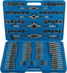 Condor Set de filiere si tarozi pentru pas normal si pas fin M2 - M18, 110 piese, Condor 144 (CR-144) Filiera