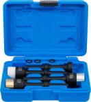 BGS technic Set 4 dornuri pentru dalta pneumatica cu capete din materiale diferite : Teflon, Aluminiu, Cupru, BGS 9002 (B-9002) Dalta