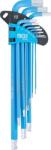BGS technic Set de chei Imbus 1.5 - 10 mm, tip L cu cap sferic, 9 piese, BGS 35100 (B-35100) Cheie imbus