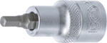 BGS technic Bit Imbus 5.5mm, lungime 53mm, antrenare cu tubulara 1/2", BGS 9467 (B-9467) Set capete bit, chei tubulare