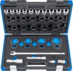 CONDOR Set chei speciale crowfoot 10-50 mm, antrenare 3/8"+1/2"+3/4", 32 piese, Condor 37338 (CR-37338)