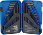 Draper Set chei Imbus Metric si Imperial model lung hexagonal, 30 piese, Draper 33894 (D-33894) Cheie imbus