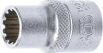 BGS technic Cheie tubulara Gear Lock 12 mm, antrenare 1/2", BGS 10212 (B-10212) Set capete bit, chei tubulare