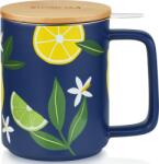Kusmi Cană Kusmi 480 ml albastru-închis cu infuzor (TISAKUSMI48CLANAS)