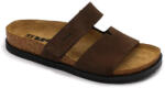  0Ft kiszállítás! Leon Comfortstep 7020 barna női bőr papucs 36-41 -Birkenstockhoz hasonlatos talppal