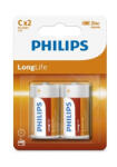 Philips ELEM LONGLIFE C 2-BLISZTER R14L2B/10 (R14L2B/10)