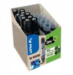 Pilot V-Board Master Medium kerek, 10 db fekete 10 db utántöltő (PIWBMA-GREENPACK-B)