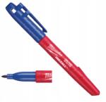 Milwaukee Jelölő filctoll alkoholos, hegyes 1 mm Milwaukee INKZALL - KÉK (4932492126)