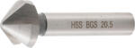 BGS technic Freza pentru zencuit HSS, DIN 335 Forma C, Ø 20.5 mm, BGS 1997-6 (B-1997-6) Burghiu